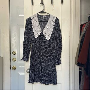 & Other Stories Collared Mini Dress - Sz 4